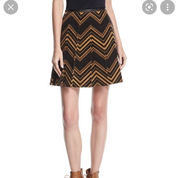 Marc Jacobs skirt mustard multip pleated‎ midi - Picture 6 of 13